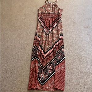 Multi color maxi dress